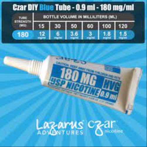 Nicotine Czar Pack 180mg Blue 45pk_16532